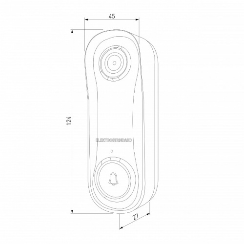 Звонок беспроводной с камерой Elektrostandard WF 76106/00 в Нижнем Новгороде фото 8