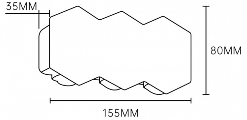 Накладной светильник Escada 30004LED 30004W/02LED в Нижнем Новгороде фото 2