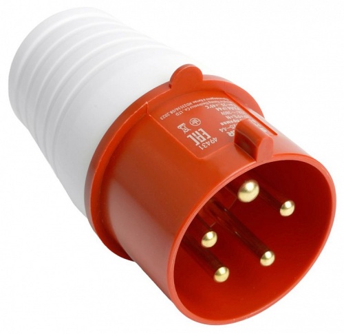 Вилка прямая 3P+PE+N Stekker  49431 в Нижнем Новгороде