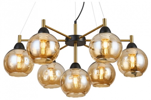 Подвесная люстра Imex MD.9056 MD.9056-7-P-BK+COP в Нижнем Новгороде