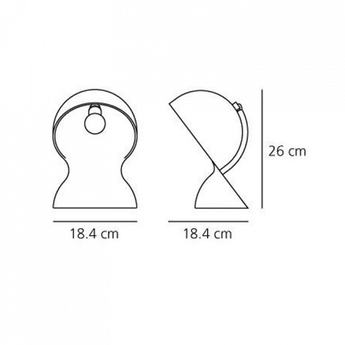 Настольная лампа декоративная Artemide  1466030A в Нижнем Новгороде фото 2