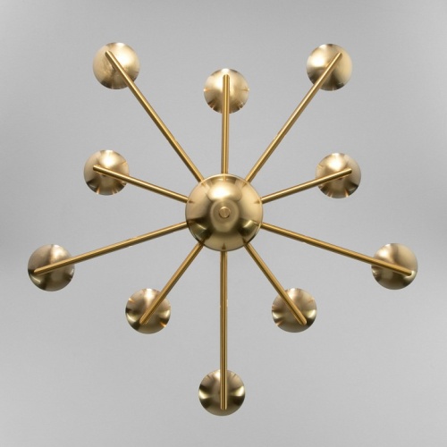 Подвесная люстра Eurosvet Cariso 60150/10 латунь в Нижнем Новгороде фото 3