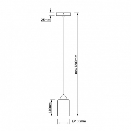Подвесной светильник Escada Storm 10179/1S в Нижнем Новгороде фото 5