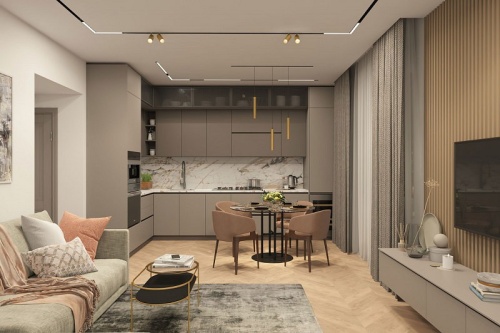 Светильник на штанге Denkirs Smart DK8012-BG в Нижнем Новгороде фото 2