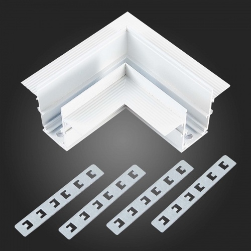 Соединитель угловой L-образный для треков встраиваемых ST-Luce SKYLINE 48 ST007.529.12 в Нижнем Новгороде фото 2