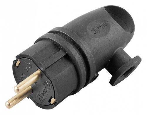 Вилка угловая с заземлением Stekker Одри 32749 в Нижнем Новгороде