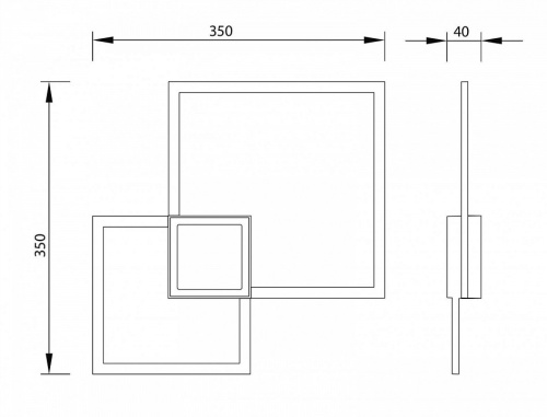 Накладной светильник Mantra Mural 6231 в Нижнем Новгороде фото 3