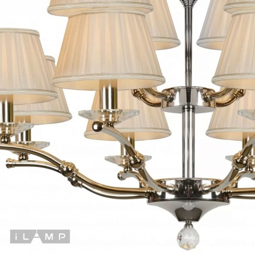 Подвесная люстра iLamp Vivaldi 85125/8+4 CR в Нижнем Новгороде фото 2