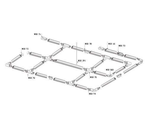 Светильник на штанге Italline TR 3006 TR 3006 gold в Новороссийске фото 2