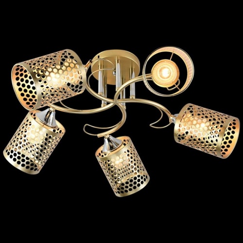 Потолочная люстра 01322-0.3-05 MATT GOLD+CR в Нижнем Новгороде фото 4