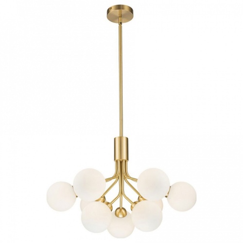 Люстра на штанге Belfast Bryson L-8130-6+3 BR GL в Нижнем Новгороде фото 5