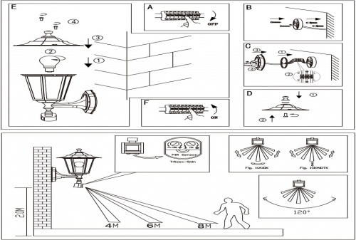 Светильник на штанге Eglo Laterna 4 22469 в Нижнем Новгороде фото 2