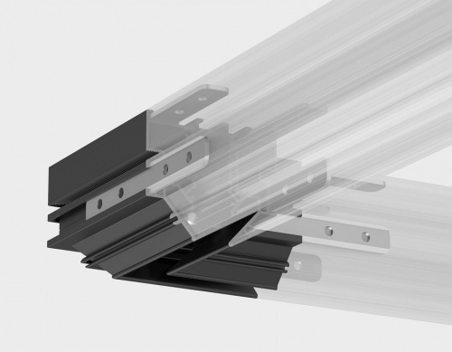 Соединитель угловой внутренний для треков встраиваемых Ambrella Light TRACK SYSTEM GL1981 в Нижнем Новгороде фото 2