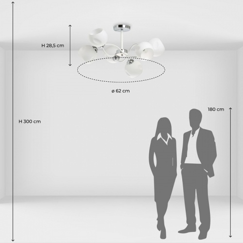 Люстра на штанге De City Вита 220013406 в Нижнем Новгороде фото 5