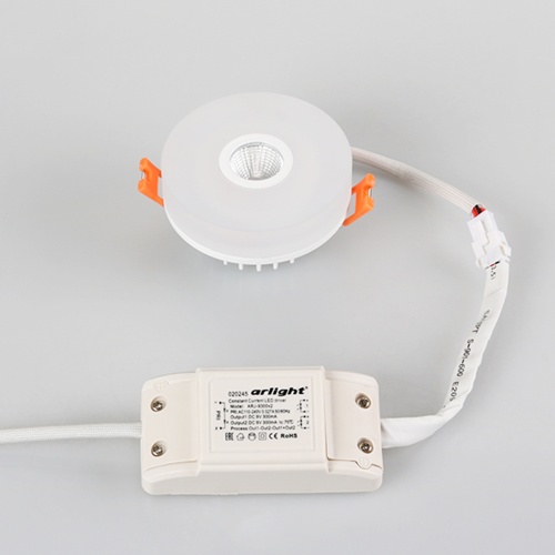 Светильник LTD-80R-Opal-Roll 2x3W White (Arlight, IP40 Пластик, 3 года) в Великом Устюге фото 4