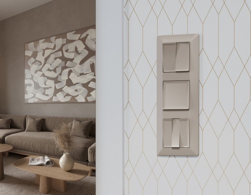 Выключатель двухполюсной самовозвратный без рамки Ambrella Volt MA MA361050 в Нижнем Новгороде фото 3