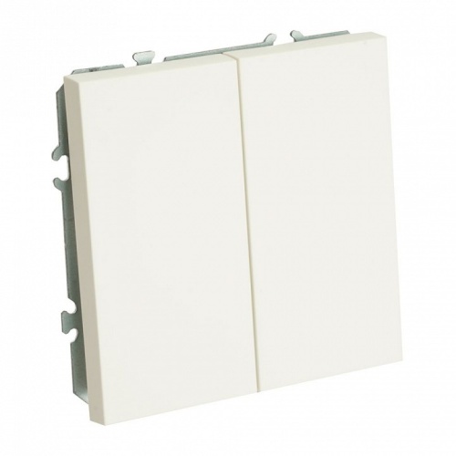 Переключатель перекрестный двухклавишный без рамки Stekker Эмили 50162 в Нижнем Новгороде фото 7