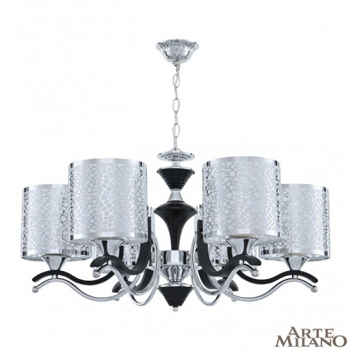 Подвесная люстра Arte Milano Florentia-6787 306787/6 Bk/Ni в Нижнем Новгороде фото 11