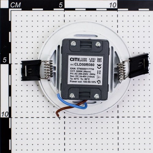 Встраиваемый светильник Citilux Омега CLD50R080N в Карачеве фото 3