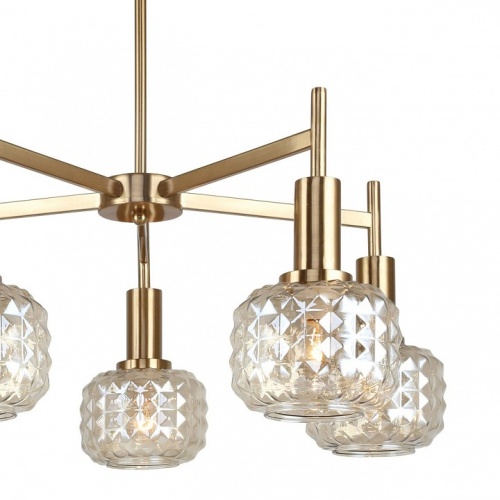 Люстра на штанге Freya Fero FR5366CL-05BS в Нижнем Новгороде фото 5