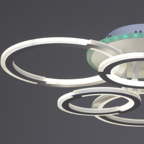 Потолочная люстра 9820 09820-3.3-3+3A WH (RGB) в Нижнем Новгороде фото 6