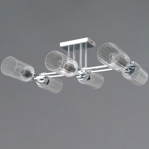 Люстра на штанге ILLUMICO NAPLES IL0780-6CSQ-25 CR NAPLES в Нижнем Новгороде фото 3