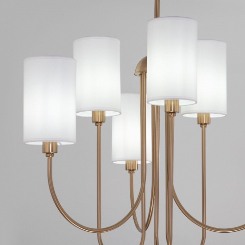 Люстра на штанге Eurosvet Abbey 60164/6 латунь в Нижнем Новгороде фото 2