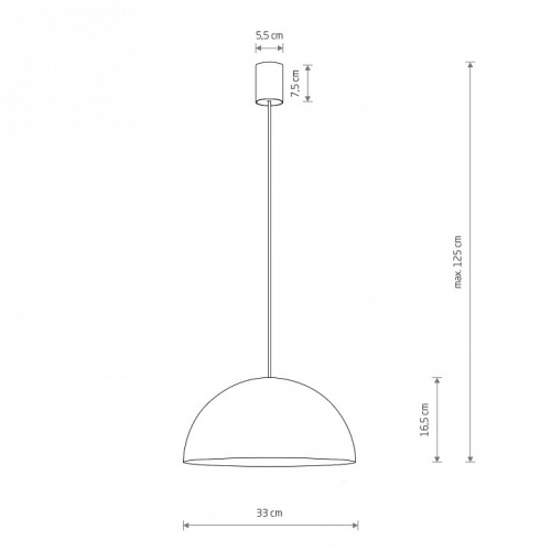 Подвесной светильник Nowodvorski Hemisphere Super S 10616 в Ермолино фото 8