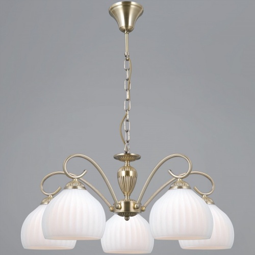 Подвесная люстра ILLUMICO CAPELLA IL0695-5PSQ-24 AB CAPELLA в Нижнем Новгороде фото 3