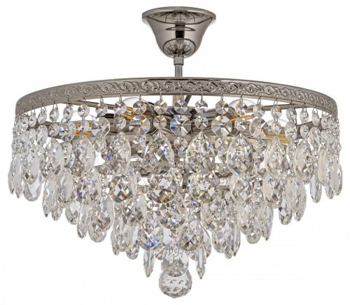 Люстра на штанге Arti Lampadari Castellana Nickel Castellana E 1.3.30.608 N в Нижнем Новгороде