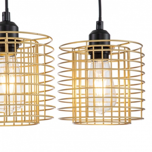 Подвесной светильник Escada Grid 10190/3S Gold в Нижнем Новгороде фото 5