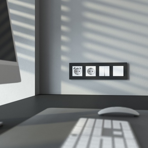 Розетка с заземлением и со шторкой и 2хUSB type A и C, без рамки Werkel белый матовый W1171761 в Нижнем Новгороде фото 2