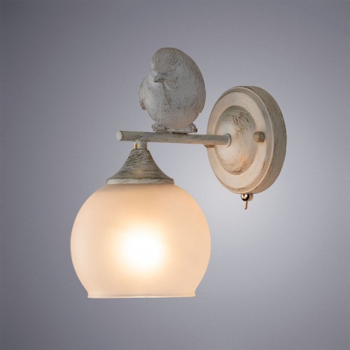 Бра Arte Lamp Gemelli A2150AP-1WG в Зеленогорске фото 4