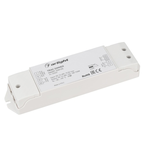 Диммер SMART-DIM105 (12-48V, 15A, TRIAC) (Arlight, IP20 Пластик, 5 лет) в Заполярном