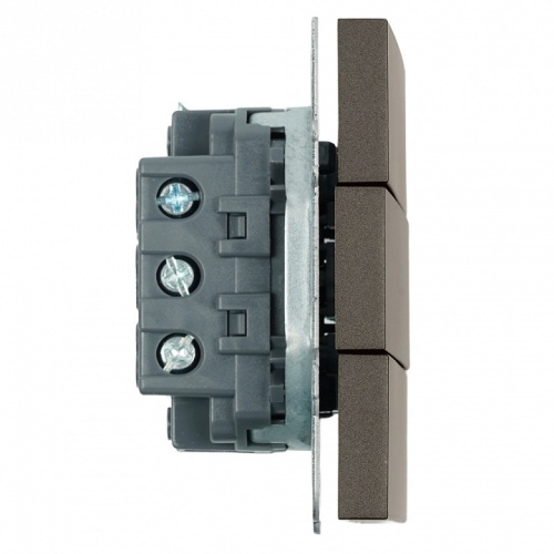 Выключатель трехклавишный без рамки Stekker Эмили 49922 в Нижнем Новгороде фото 4