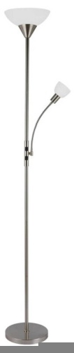 Торшер с подсветкой Arte Lamp DUETTO A4085PN-2SS в Нижнем Новгороде