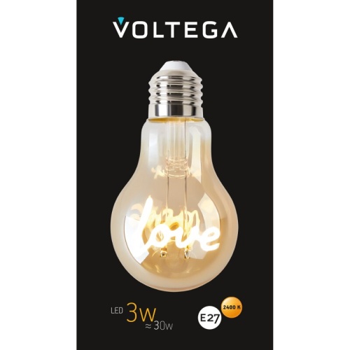 Лампа светодиодная Voltega 271 E27 3Вт 2400K 8580 в Нижнем Новгороде фото 6