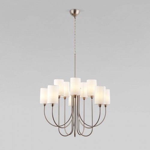 Подвесная люстра Eurosvet Abbey 60164/10 никель в Нижнем Новгороде фото 4
