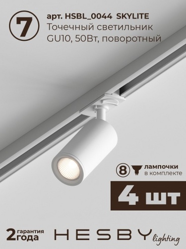 Комплект трековый Hesby Lighting Skylite №5 HSBL_kompl_S005_VI3W4K в Нижнем Новгороде фото 2