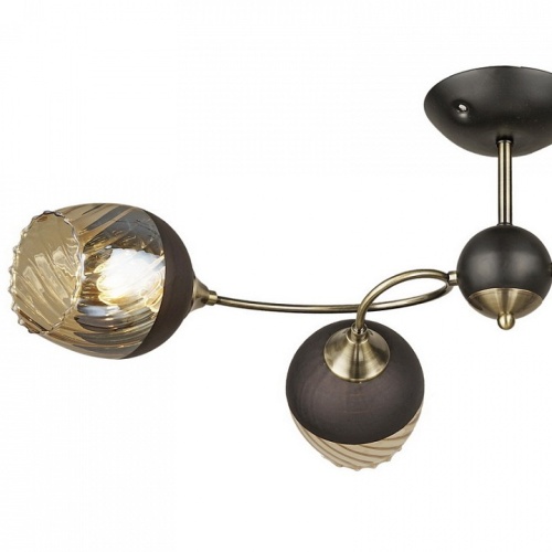 Люстра на штанге 04250-0.3-04 BK+AB в Нижнем Новгороде фото 3