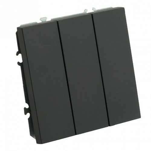 Выключатель трехклавишный без рамки Stekker Эмили 49844 в Нижнем Новгороде фото 8