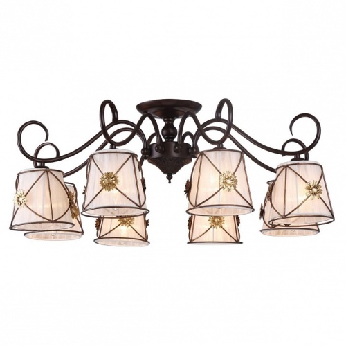 Люстра на штанге Arte Lamp Fortuna A5495PL-8BR в Нижнем Новгороде