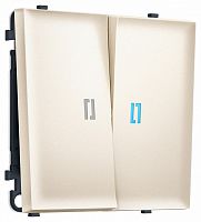 Выключатель двухклавишный с подсветкой без рамки Ambrella Volt MS MS244020 в Нижнем Новгороде