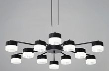 Подвесная люстра  19490-0.4-6+6 Black в Нижнем Новгороде