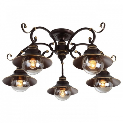 Потолочная люстра Arte Lamp Grazioso A4577PL-5CK в Симе