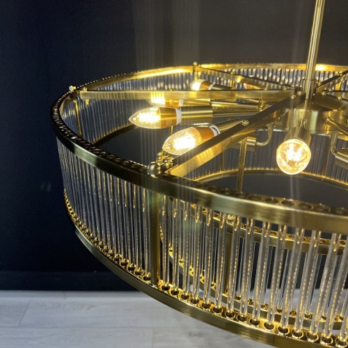 Светильник на штанге Imperiumloft RH Marais Round Chandelier 40,2668 в Нижнем Новгороде фото 2