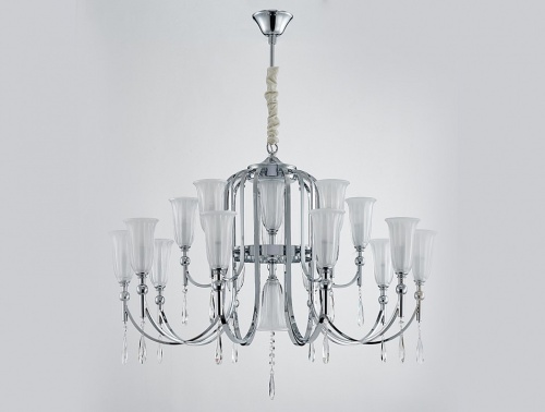 Подвесная люстра Newport 4800 4810+6/C chrome в Нижнем Новгороде