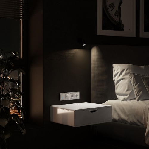 Рамка на 4 поста Werkel Acrylic (белый) W0042701 в Нижнем Новгороде фото 2