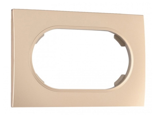 Рамка для двойной розетки Arte Milano am-502.04 502.04-double.shampan в Нижнем Новгороде