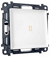 Выключатель самовозвратный одноклавишный с подсветкой, без рамки Ambrella Volt MA MA122050 в Нижнем Новгороде